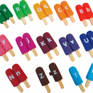 Alpha ijsjes (alpha pops) spelen met letters en kleuren Learning Resources - 056 -