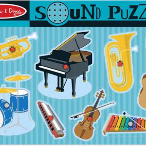 Instrumentenpuzzel met geluid Melissa and Doug - 023 - autisme