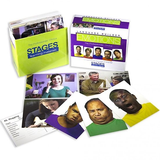 Taalpakket Foto Emotiekaarten (professional) stages learning materials - 032 -