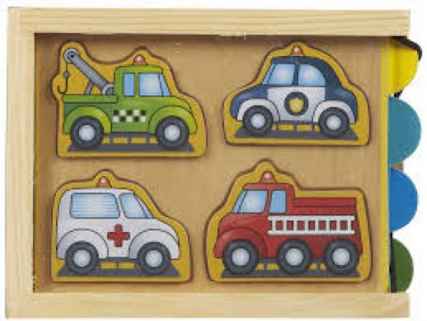 Voertuigen kleine puzzel pakket Melissa and Doug - 014 -