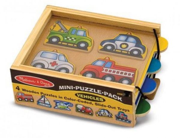 Voertuigen kleine puzzel pakket Melissa and Doug - 014 -