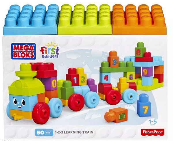 Mega Bloks 1-2-3 Learning Train