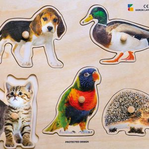 dierenpuzzel gemengd