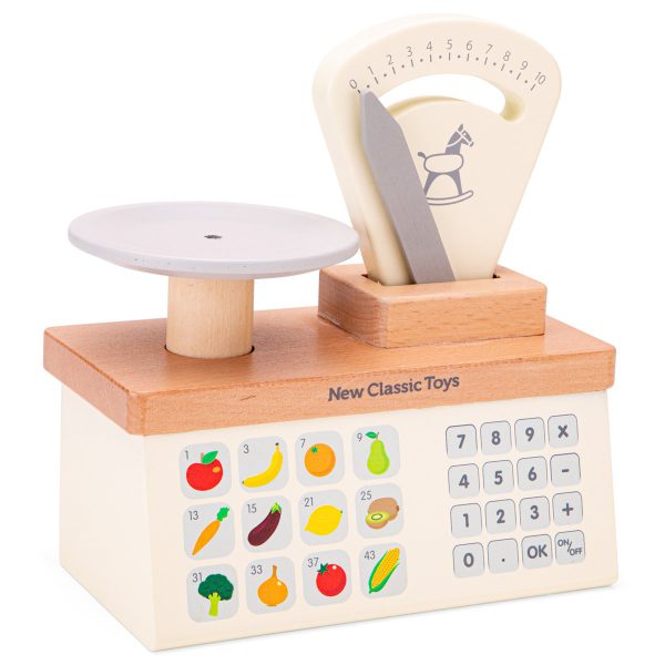 Houten Weegschaal