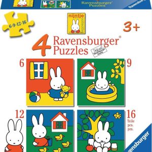 nijntje 4 in 1 puzzel