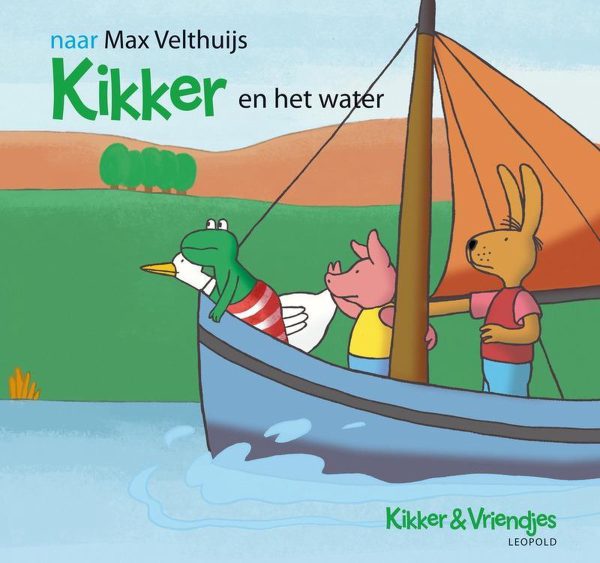 kikker en het water