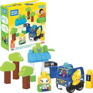 MEGA BLOKS Green Town Charge & Go Bus