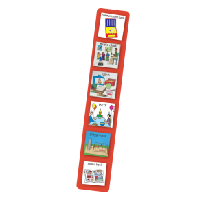 PECS Planbord Reisversie Rood