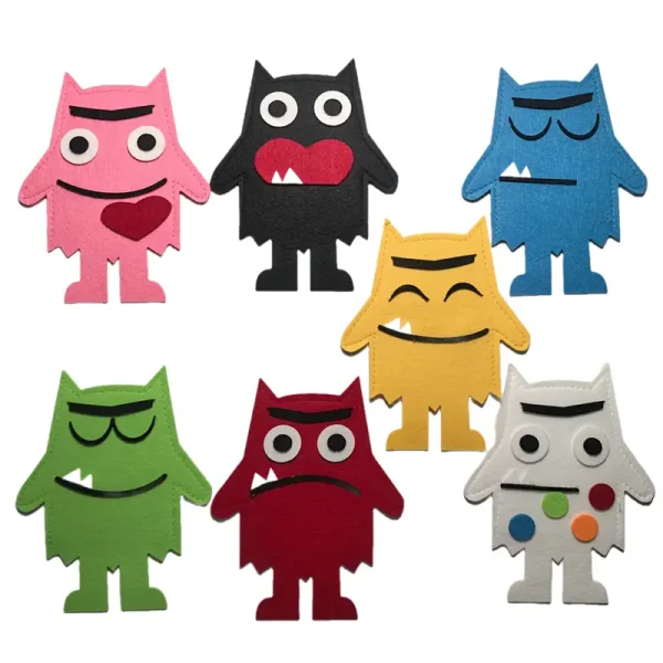 Emotie Monsters Handpoppen