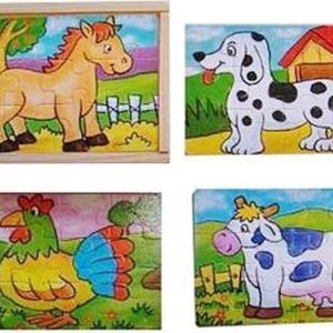 Kist Boerderijdierpuzzels