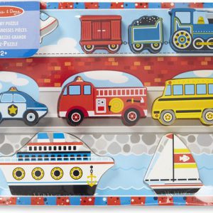 Houten Puzzel Voertuigen