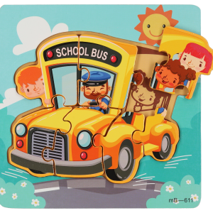 Puzzel Schoolbus